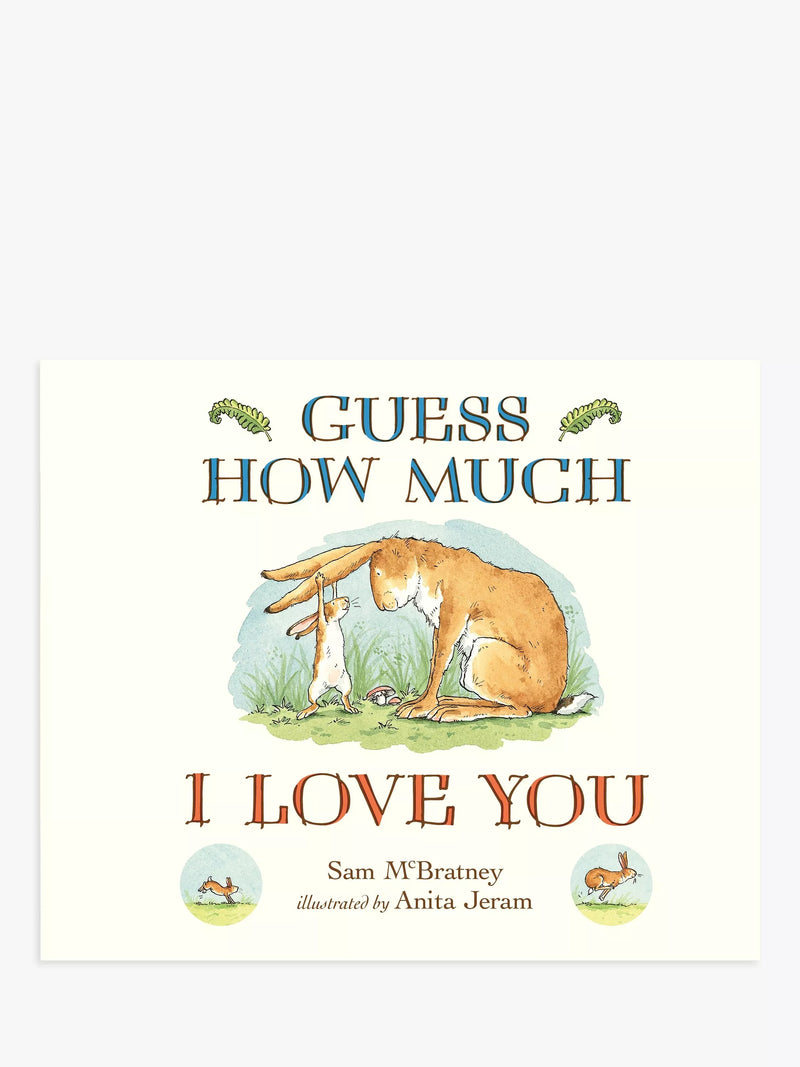 Board book Guess How Much I Love You, imported from the UK