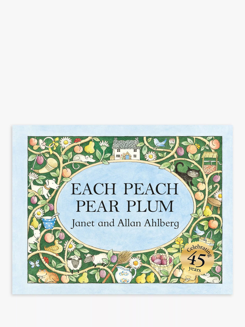 Gardners Each Peach Pear Plum children's board book, UK version