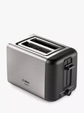 Bosch DesignLine 2 slice stainless steel toaster - British product