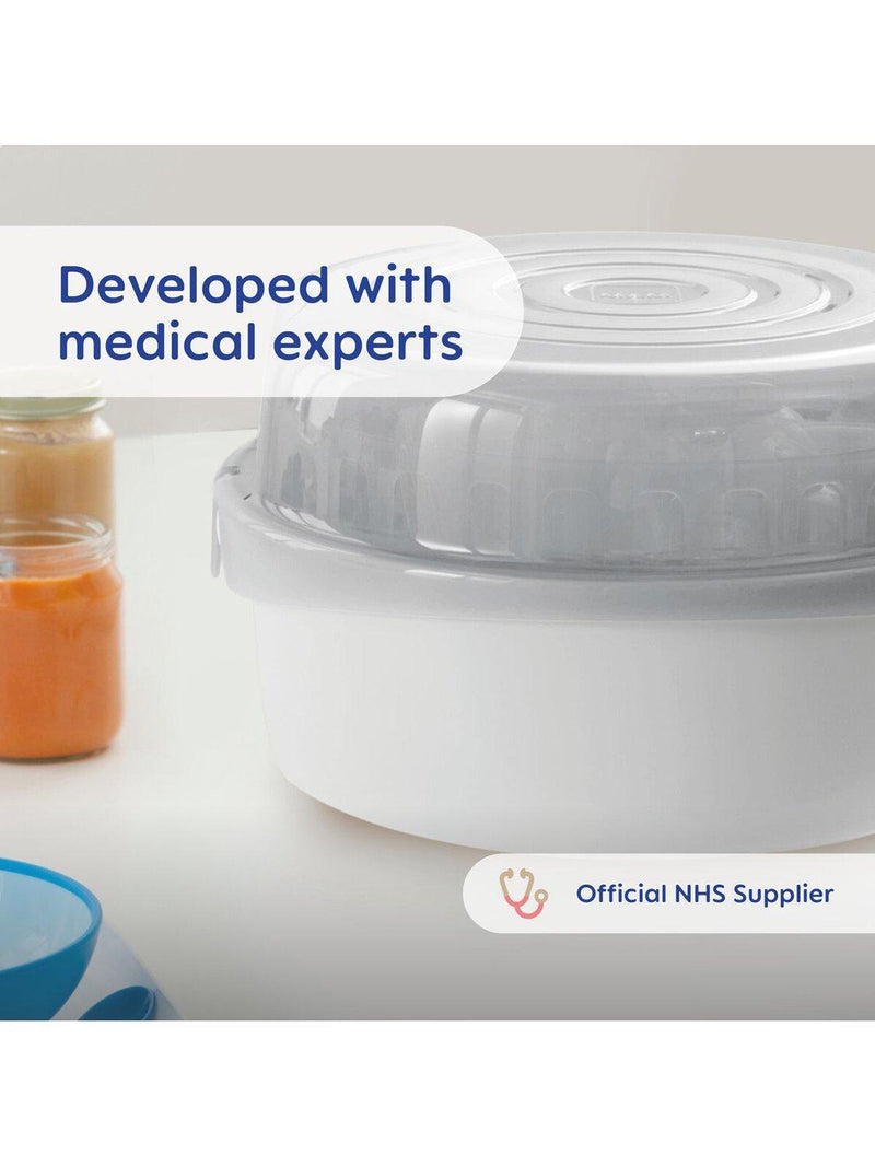 MAM microwave bottle steriliser Grey (British brand)