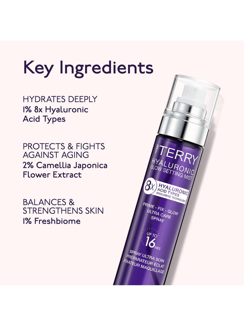 BY TERRY Hyaluronsäure Glow Setting Mist 100ml Setting Spray - Britisches Produkt