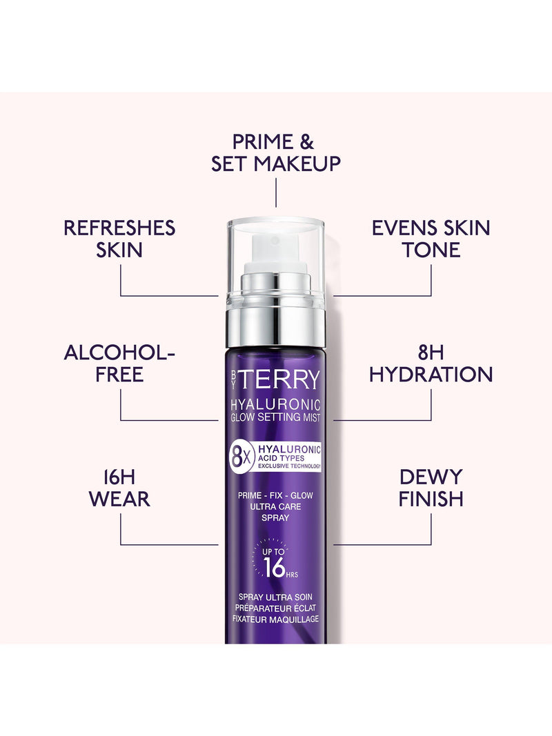 BY TERRY Hyaluronsäure Glow Setting Mist 100ml Setting Spray - Britisches Produkt