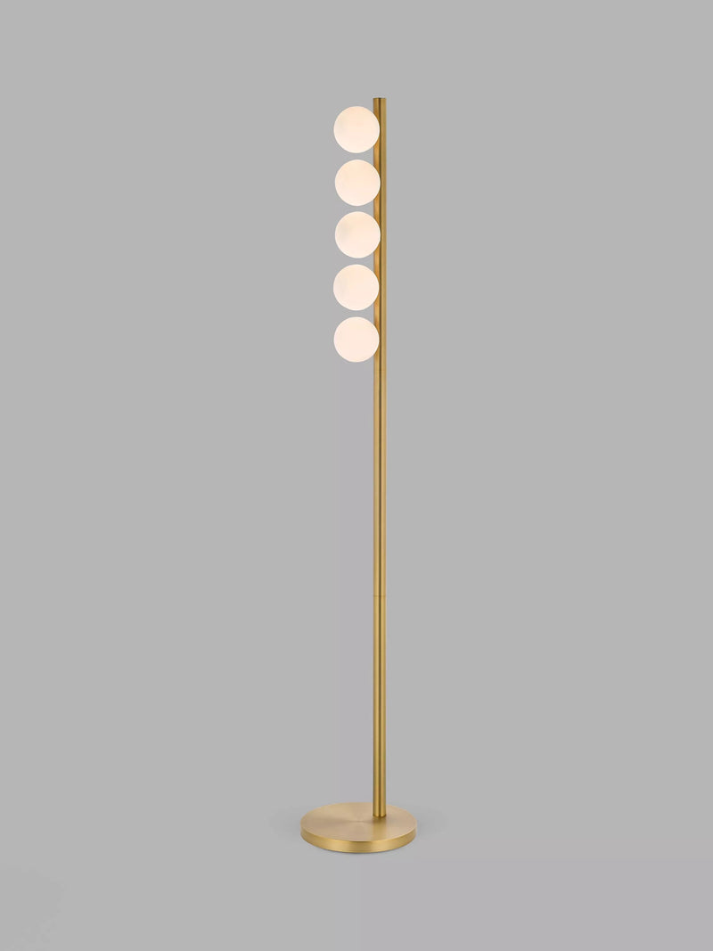 John Lewis chandelier floor lamp warm brass - British product