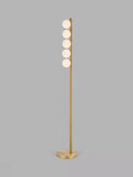 John Lewis chandelier floor lamp warm brass - British product