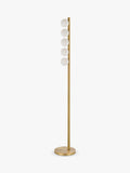 John Lewis chandelier floor lamp warm brass - British product