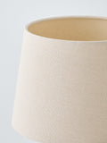 John Lewis Wiggle table lamp H66cm stained ash wood, UK version