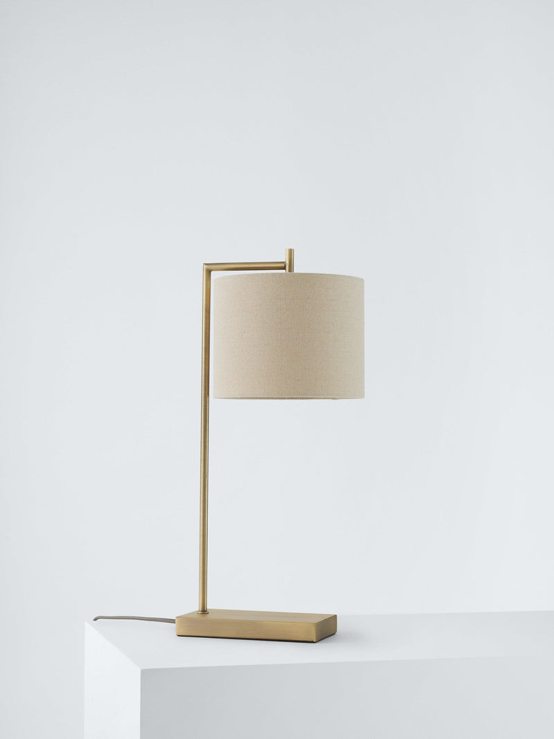 John Lewis Blakely touch task lamp antique finish - British product
