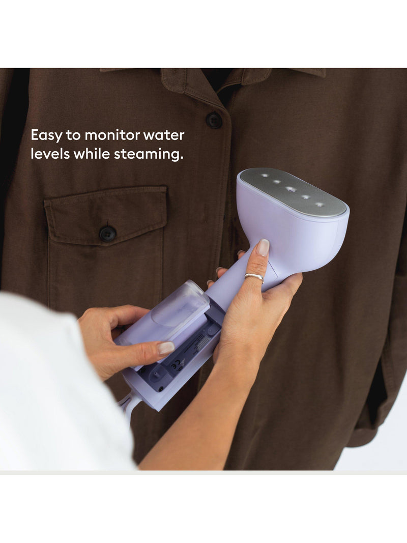 Steamery Cirrus X handheld clothes steamer (British brand)