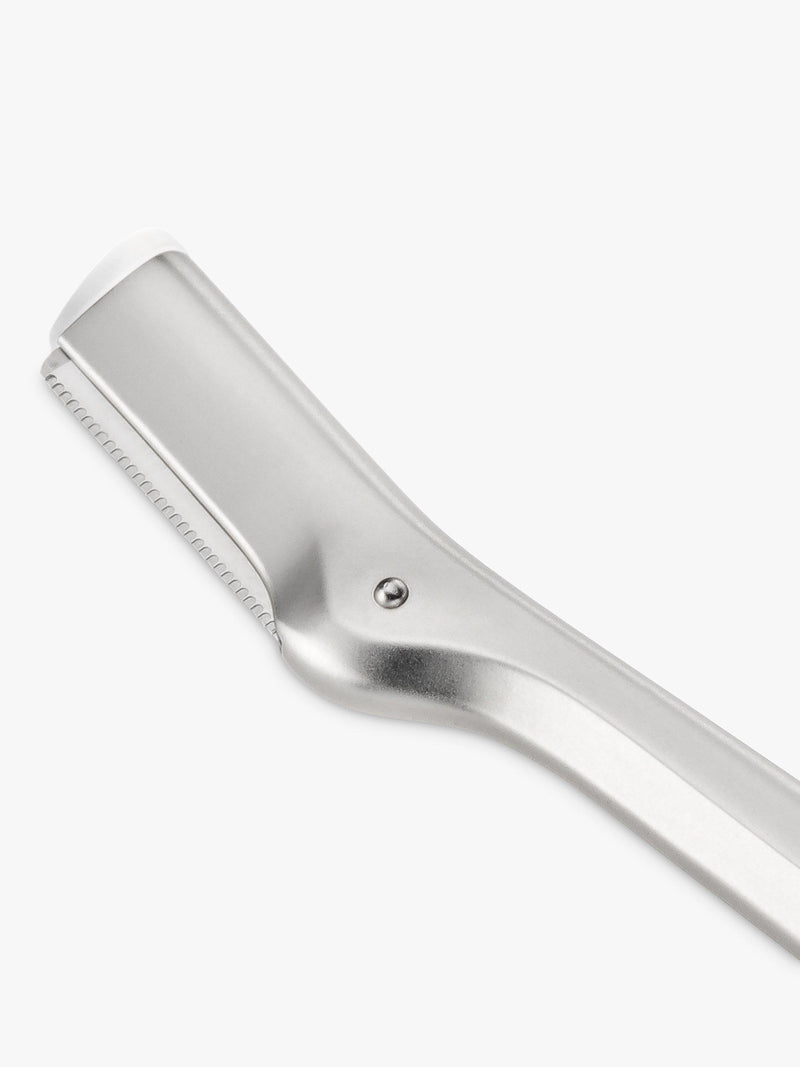 Tweezerman brow razor for precise grooming, imported from the UK