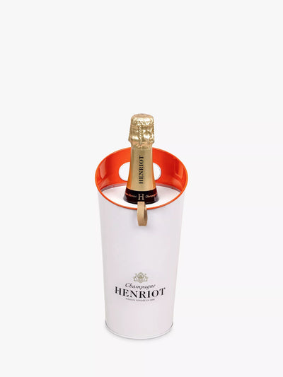 John Lewis Henriot Brut Souverain Champagne with Cooler Bucket Set 75cl- Buy online at McGrocer