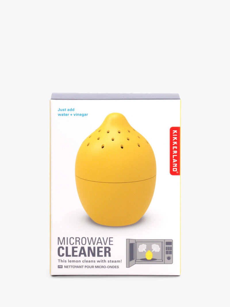 Kikkerland lemon microwave cleaner yellow, UK version
