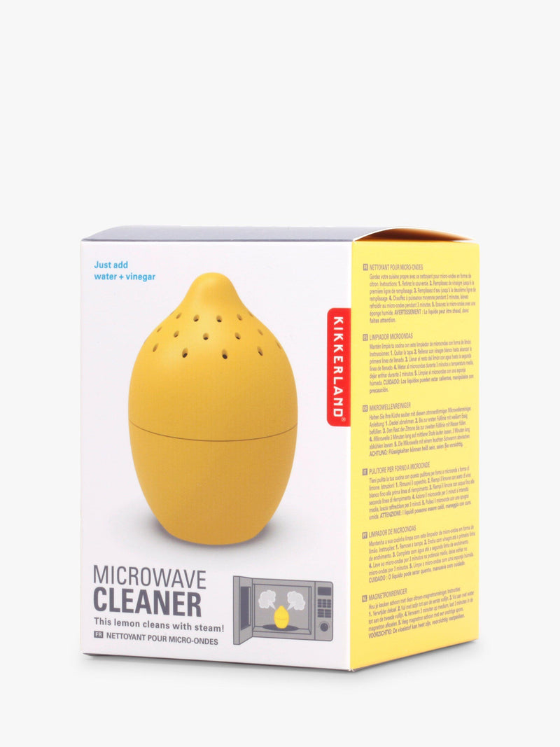 Kikkerland lemon microwave cleaner yellow, UK version