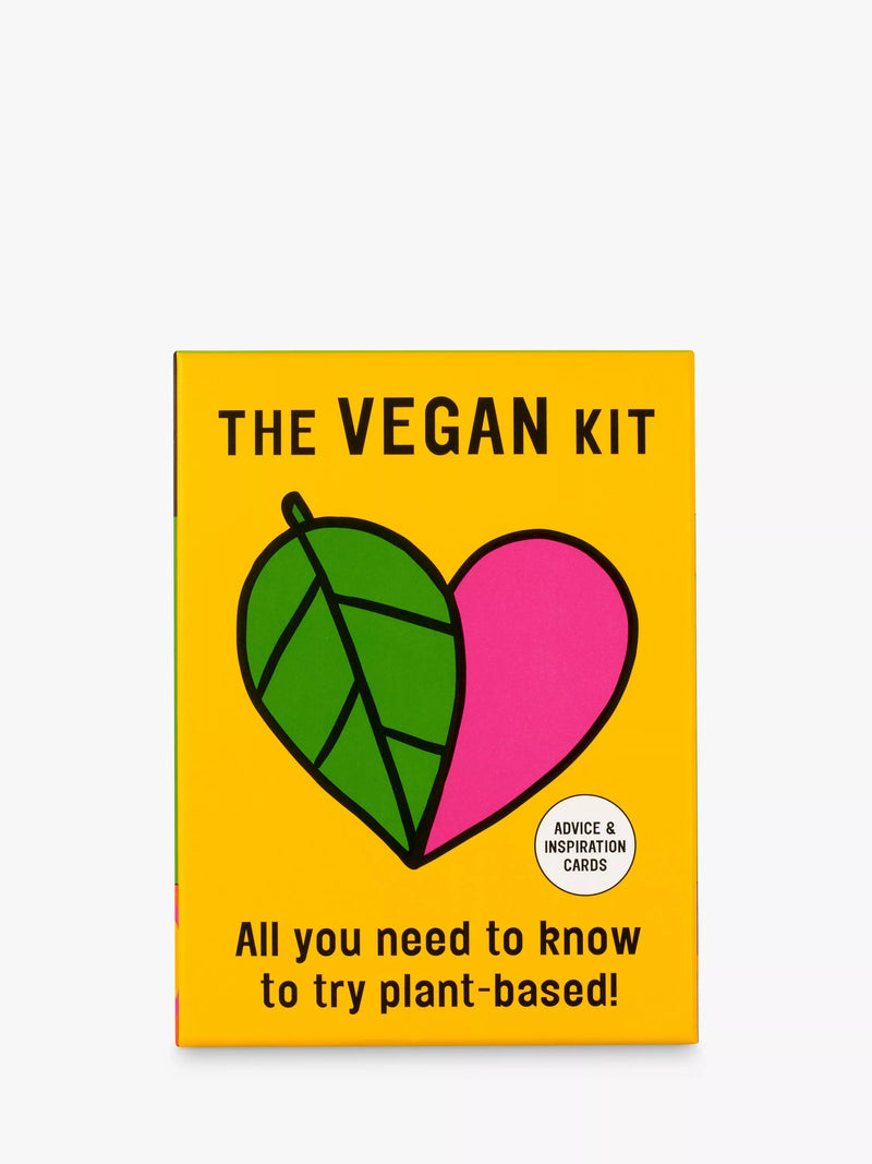Laurence King vegan kit with Veganuary tips, UK version