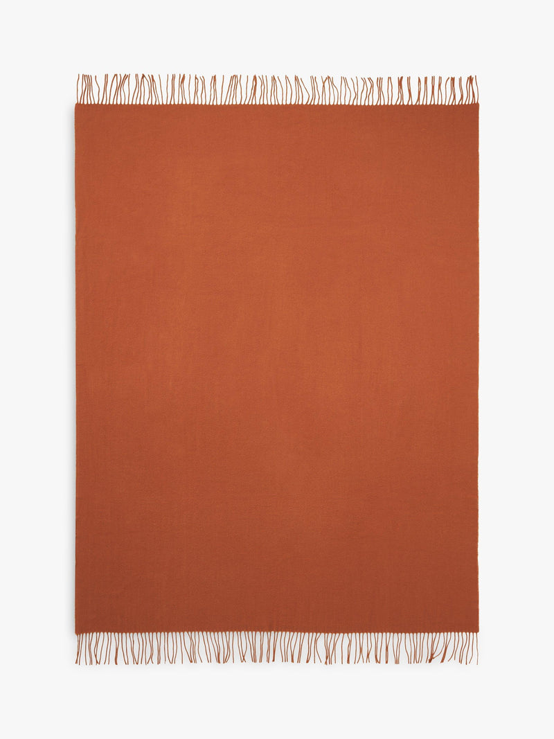 John Lewis schlichter Merino-Wollüberwurf 140x190cm (britische Marke)