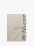 John Lewis schlichter Merino-Wollüberwurf 190 x 140 cm