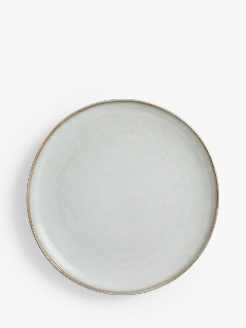 John Lewis stoneware dinner plate in Moonlight, 27.4cm, UK version