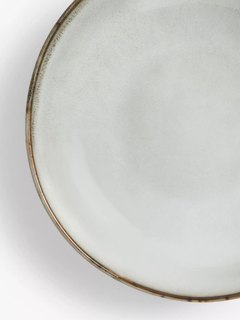 John Lewis reactive glaze stoneware pasta bowl in Moonlight, 22cm, UK version