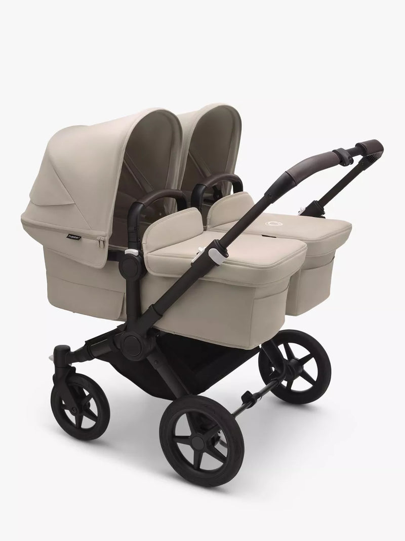 Bugaboo Donkey 5 Zwillingswagen & Tragewanne, Mitternachtsschwarz
