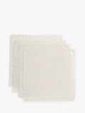 John Lewis Fringe Cotton Linen Napkins Set of 4