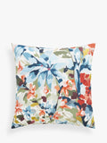 Amberley Multi-Coloured Floral Abstract Woven Cushion
