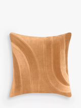John Lewis John Lewis Velvet Curve Scatter Cushion 50 x 50cm- Buy online at McGrocer