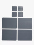 John Lewis wood veneer placemats and coasters set of 4 (British brand)