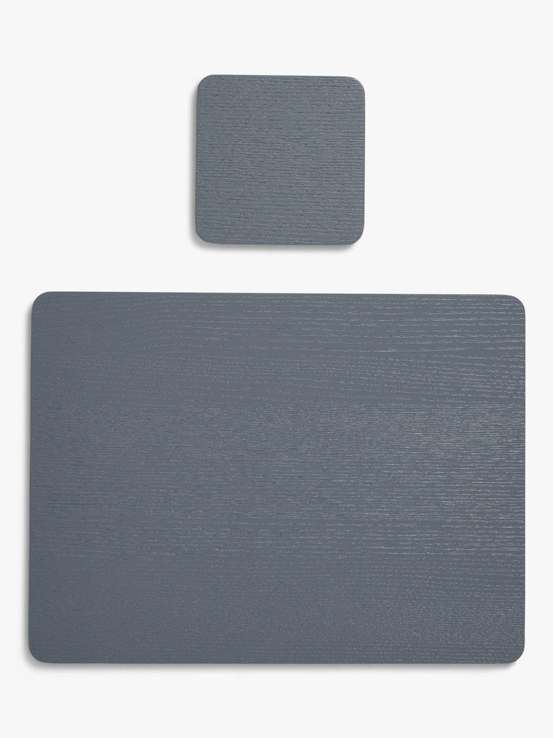 John Lewis wood veneer placemats and coasters set of 4 (British brand)