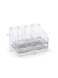 Osco clear acrylic desk organiser with two drawers, imported from the UK