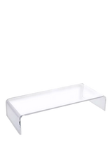 John Lewis Osco Acrylic Monitor Stand Clear- Buy online at McGrocer