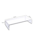 Osco clear acrylic monitor stand, UK version