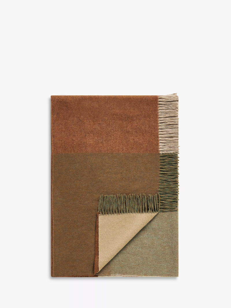 John Lewis merino wool throw, UK version