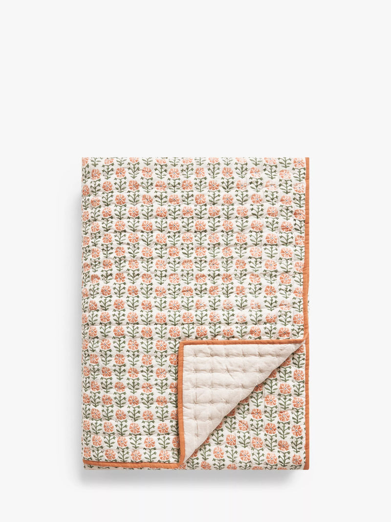 John Lewis Aria Wendbare Steppdecke King Size