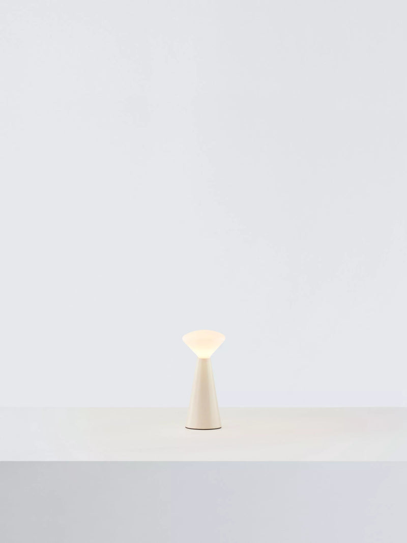 tala Mantle Rechargeable Table Lamp, Stone White