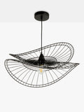 John Lewis Hiko Dual Layer 60cm pendant ceiling light black (British brand)