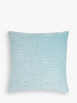 John Lewis John Lewis Quilted Velvet Square Scatter Cushion 35 x 55cm- Buy online at McGrocer