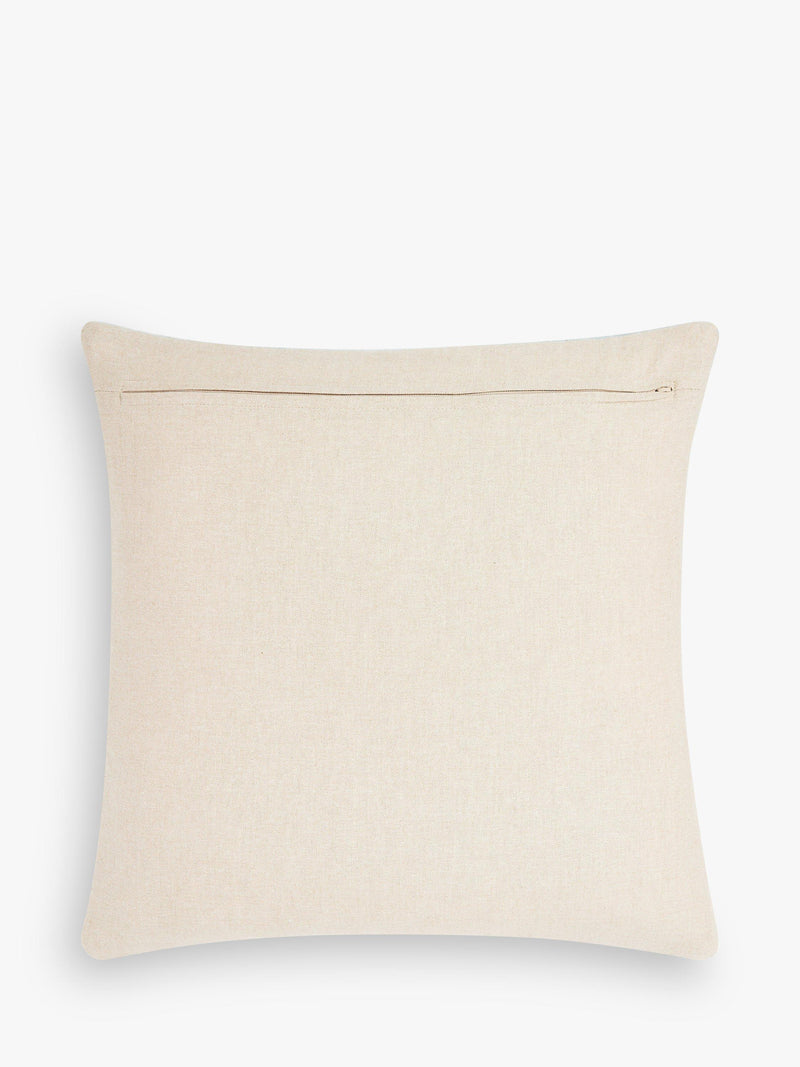 John Lewis quilted velvet square cushion, UK version