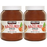 Costco UK Kirkland Signature Hazelnut Spread with Cocoa Chocolate Spread 2 x 1kg- Buy online at McGrocer