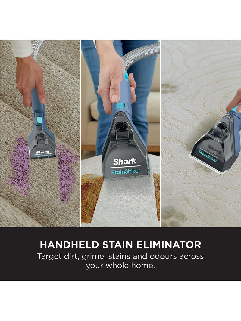 Shark StainStriker carpet cleaner Nordic Blue - British product