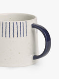 John Lewis Halfway Stripe stoneware mug 330ml, UK version