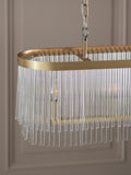 John Lewis Lexton chandelier matte antique brass, UK version
