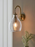John Lewis Cartmel wall light antique finish, UK version