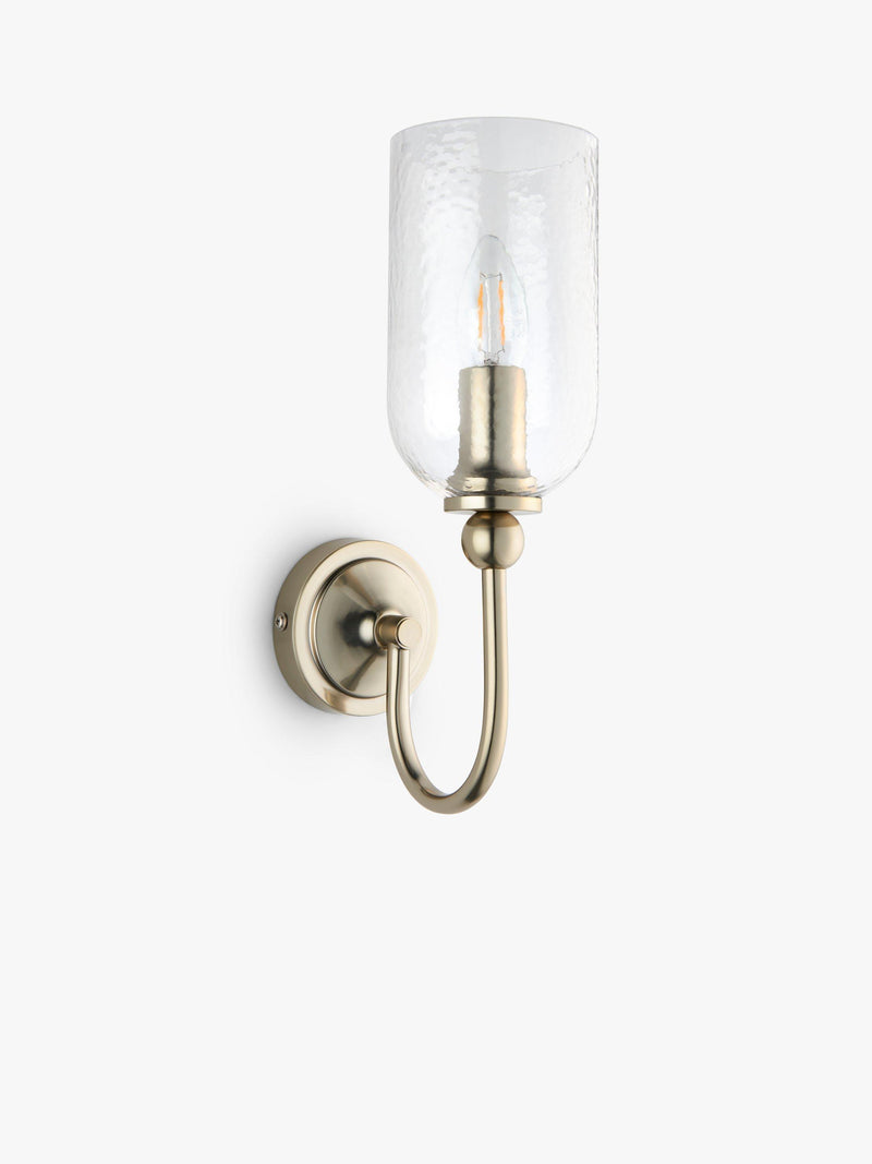 John Lewis Chalice wall light warm brushed brass - British product