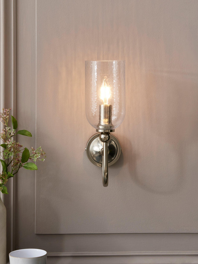 John Lewis Chalice wall light warm brushed brass - British product