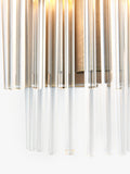 John Lewis Lexton Glasstab-Wandleuchte Antikmessing, UK-Version
