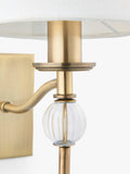 John Lewis Haverstock wall light antique brass - British product