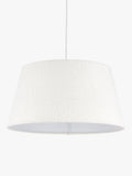 John Lewis boucle tapered ceiling lampshade 45cm - British product