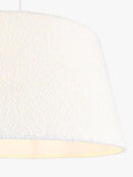 John Lewis boucle tapered ceiling lampshade 45cm - British product