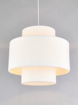John Lewis John Lewis Boucle Layered Ceiling Lampshade- Buy online at McGrocer
