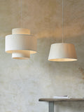John Lewis boucle layered ceiling lampshade 45x50cm, imported from the UK