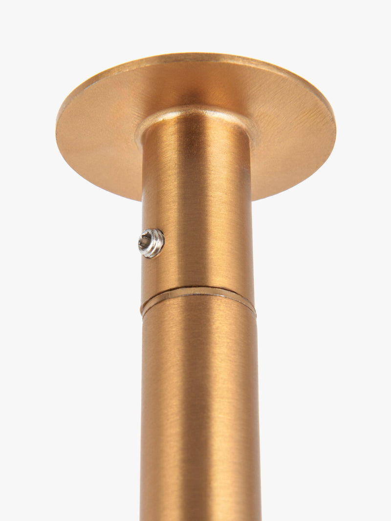John Lewis Leighton ceiling light warm antique brass, imported from the UK